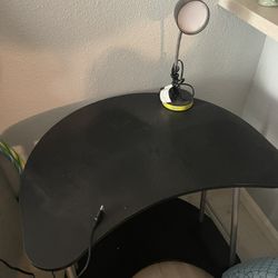 Desk & Lamp