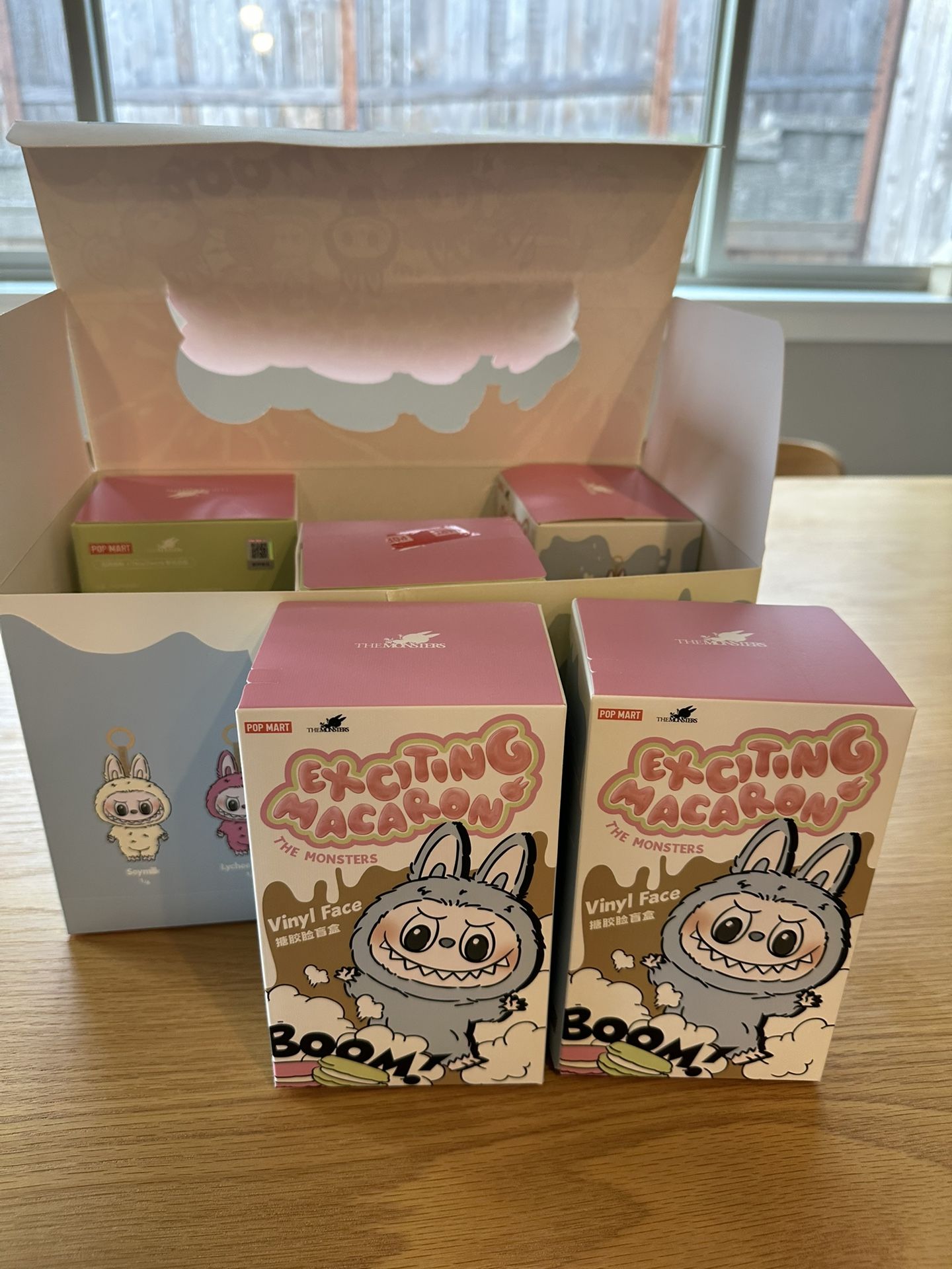 Pop Mart Labubu The Monsters Exciting Macaron Vinyl Face Sealed