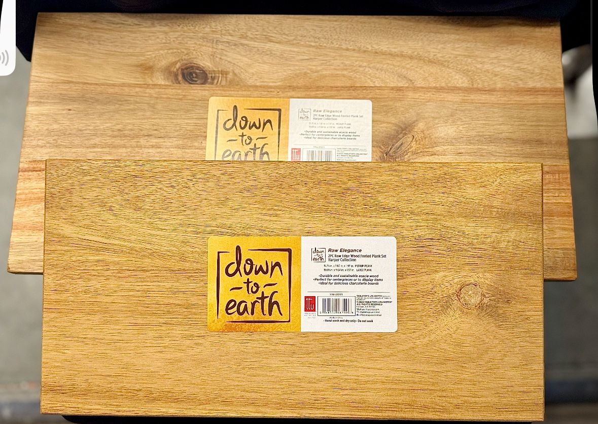 2 Pc Cheese Platter