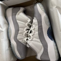 Jordan 11 Low Grey NEW Size6y