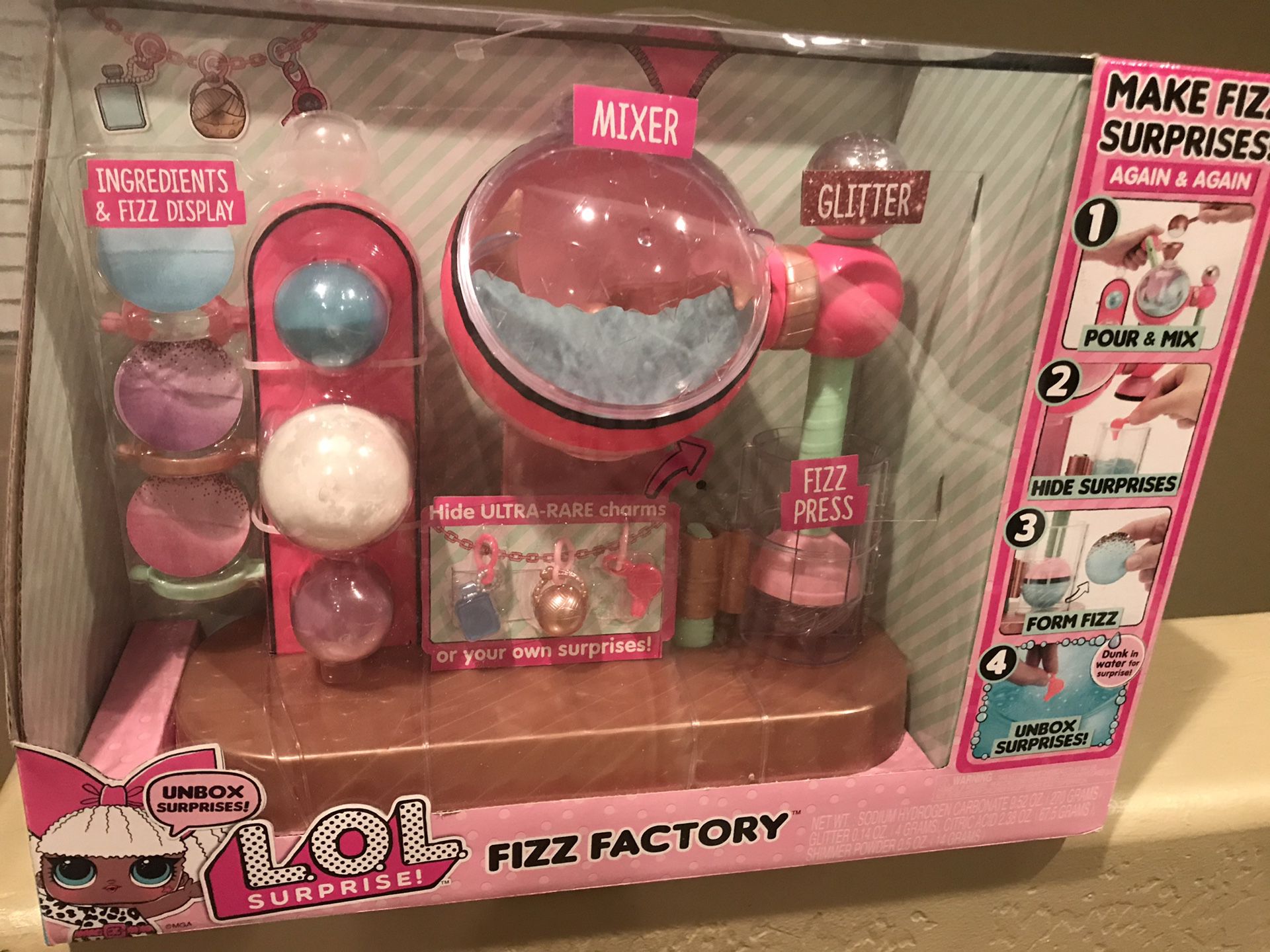 LOL Surprise Fizz Factory, Brand New In Box