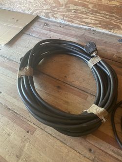 Heavy Duty Black Extension Cord