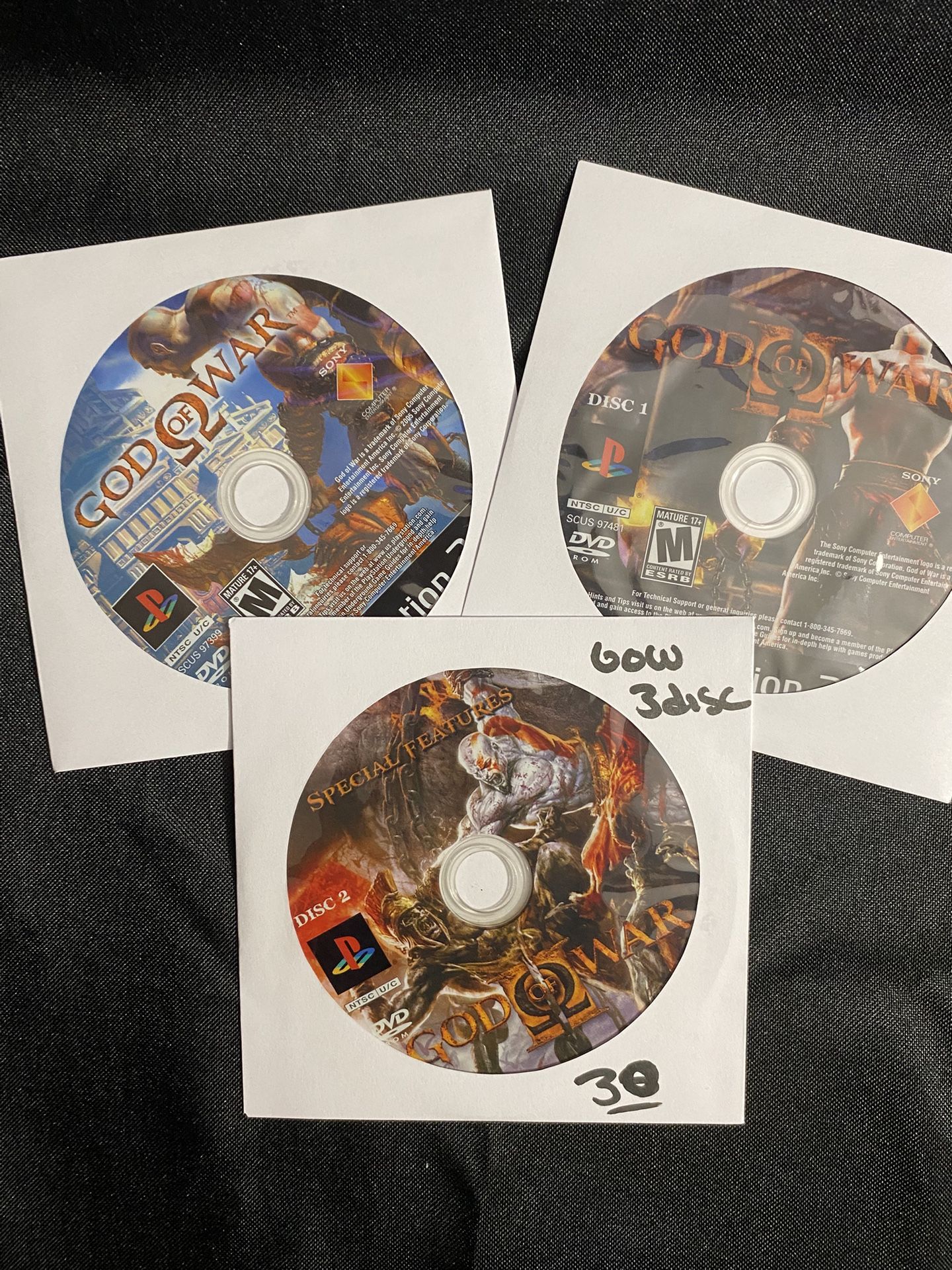 God Of War 1+2 PlayStation 2