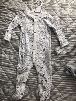 Size 9 mos onesie footed