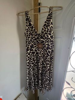 Cheetah Dress sz 14w
