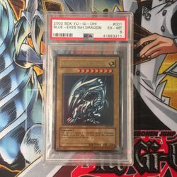 Yugioh Psa 6 Blue Eyes White Dragon Sdk
