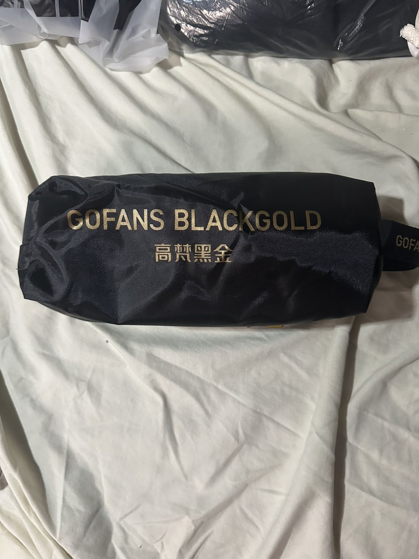 COFANS BLACKGOLD Scarf - Black & Gold