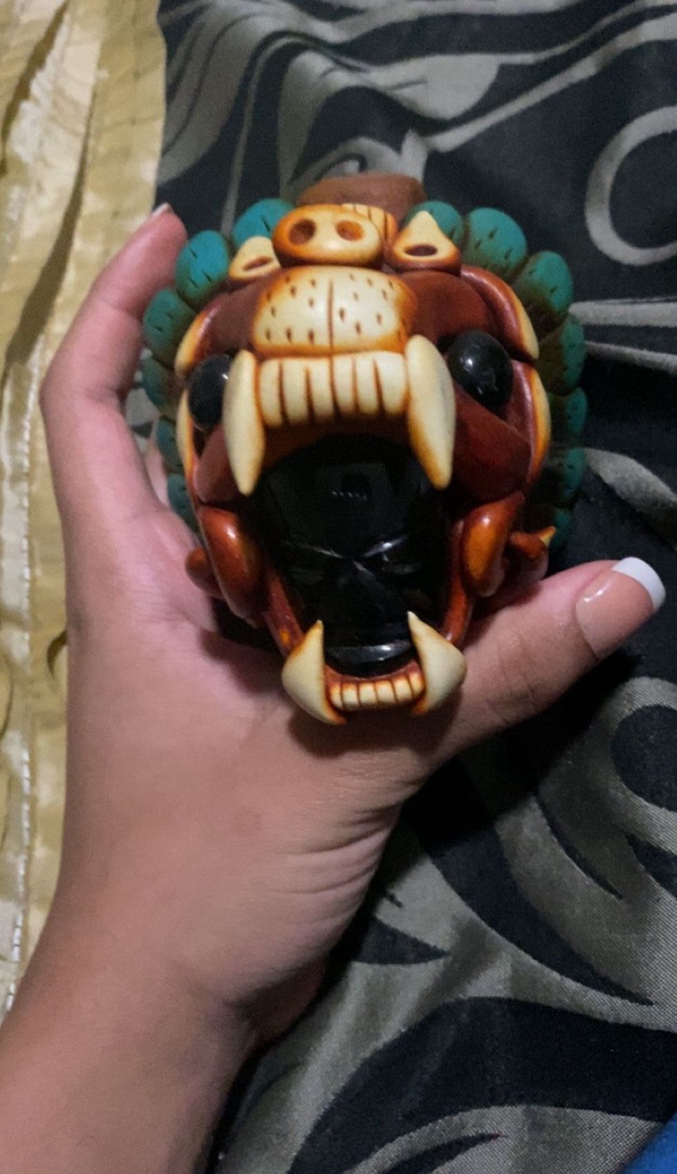 Authentic Aztec death whistle