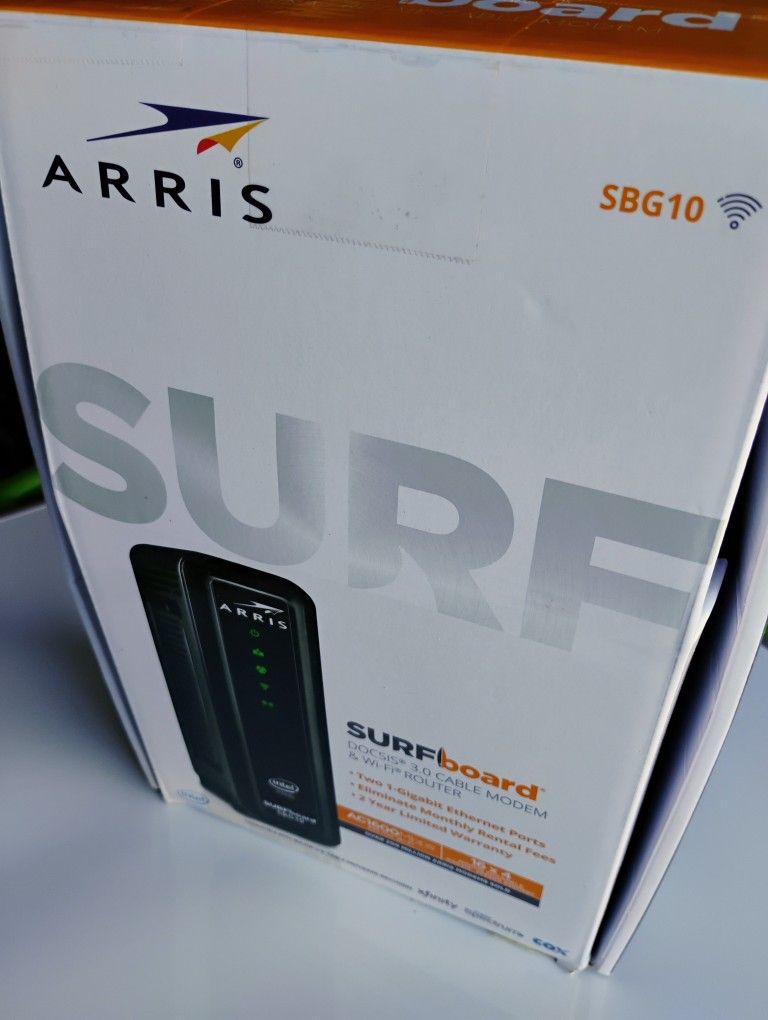 Arris 3.0 Docsis Surfboard Modem /WIFI Router