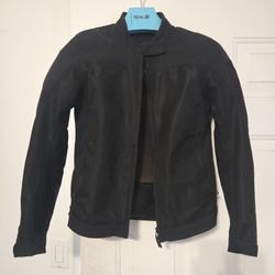 Dainese Black Sevilla Air Tex Women's Motorcycle Mesh Jacket - size 42 (MEDIUM)