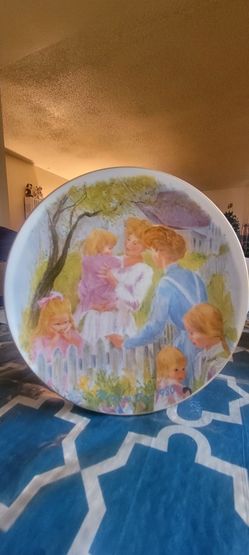 Mothers Day Plate By Frances Hook Collectible