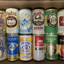 Beer Cans- Aluminum Cans From The 1970’s/1980’s