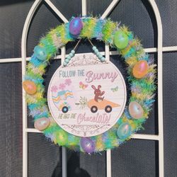 Easter Wreath 🌺🐇💐