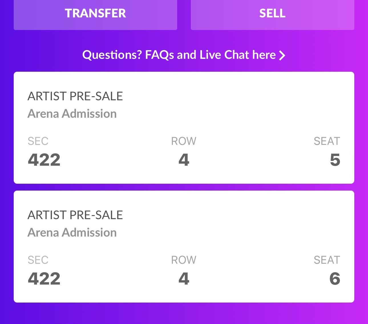 Aventura Tickets