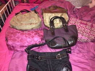 Coach purses all authentic some more newer then others