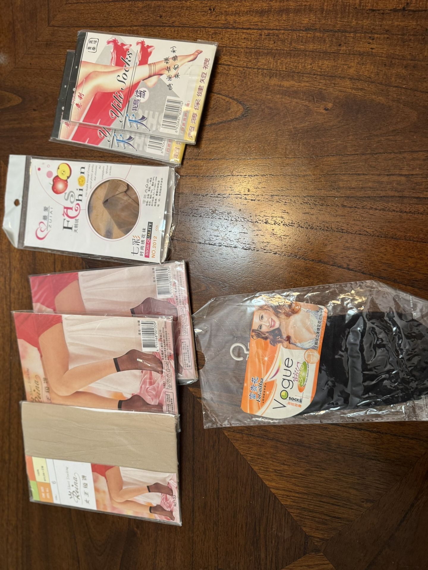 Female Leggings & High Socks