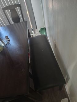 Dining Table with bench seat