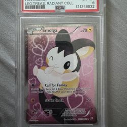 PSA 6 Emolga Full Art 