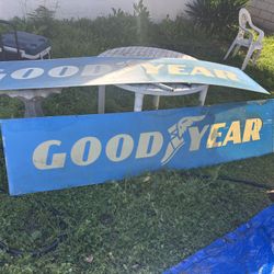 Vintage Good Year Sign