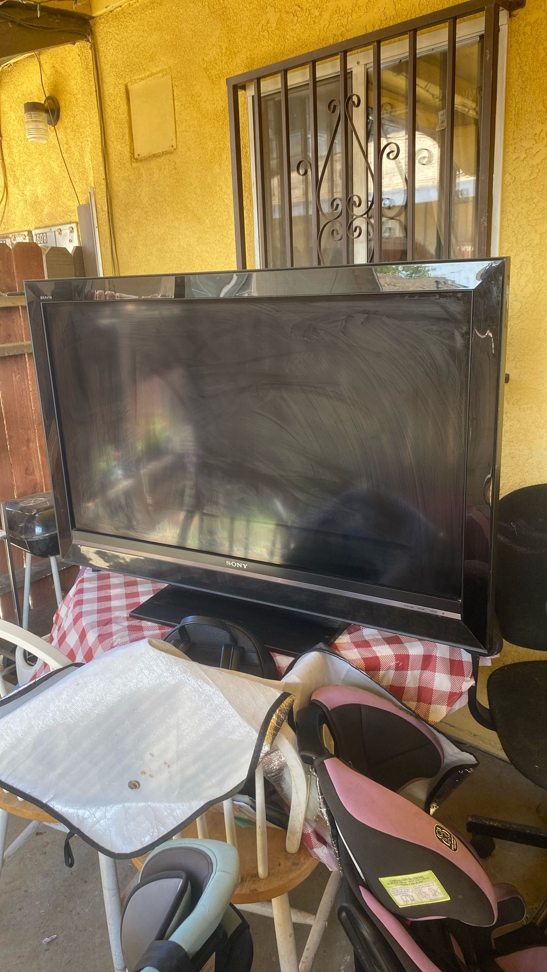 55” Inch Sony TV With DVD Player