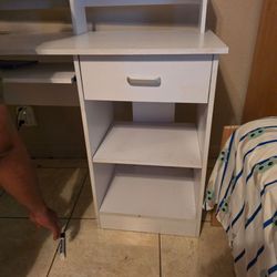 White desk