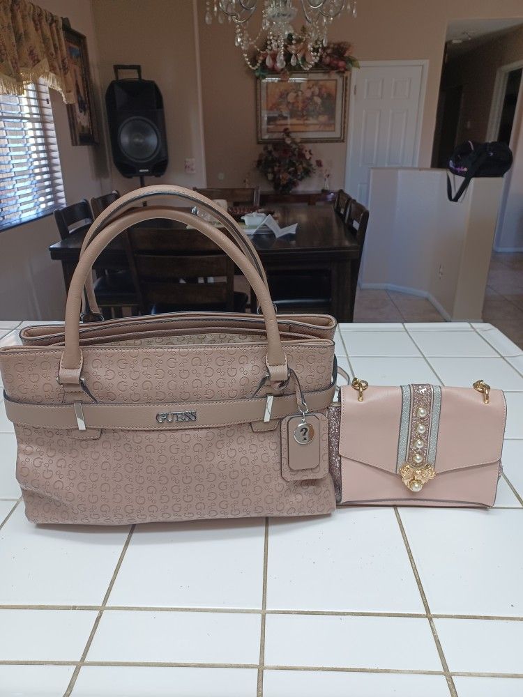 GUESS and ALDO purses 