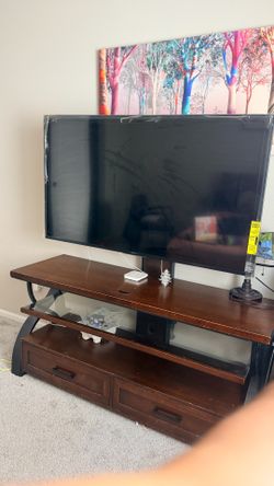 Sony Bravia  55 inch Tv and TV  stand from Costco