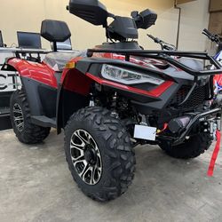 300cc 4x4 ATV New Winch And Hitch Ball Warranty Financing Available 