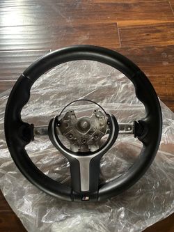 BMW OEM M sport steering wheel & trim