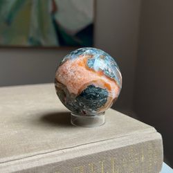 Red Moss Agate Sphere ( firm on price )