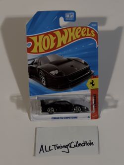 Hot Wheels Ferrari F40 Competezione Black