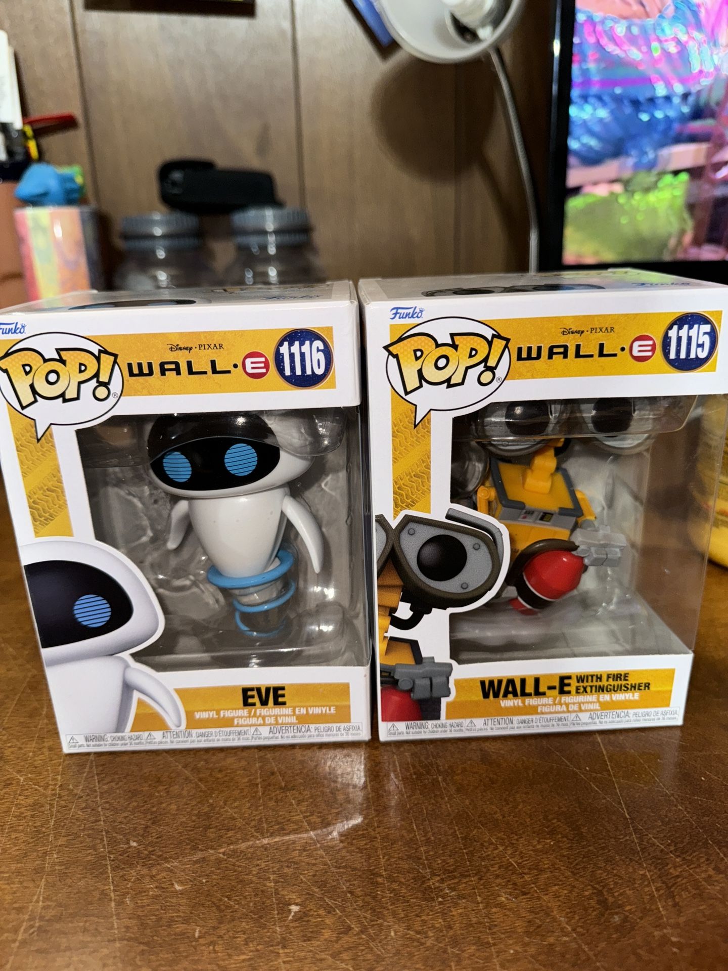 WALL-E And EVE Funko Pop 