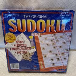 The Original SUDOKU game by Cardinal Industries 