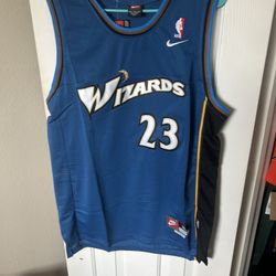 Michael Jordan Wizards blue jersey Size XL 
