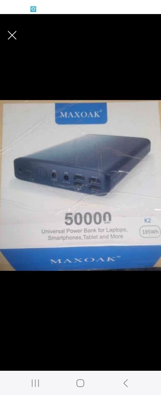 MAXOAK Laptop Power Bank 185Wh/50000mAh(Max.130W) Portable Laptop Charger External Battery Pack forùĥjhhĥhĥĵ