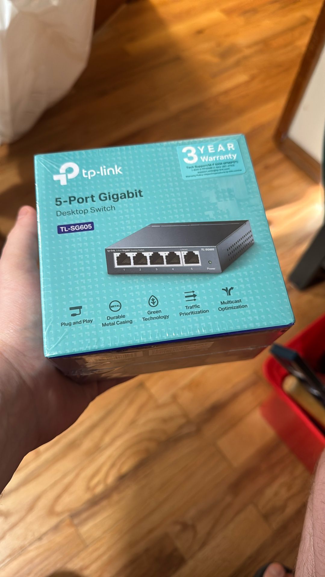 TP Link 5 Port Gigabit Ethernet Switch