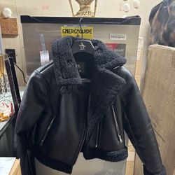 LOW PRICE MOVING- $140 + Tax Zara Shearling Coat 