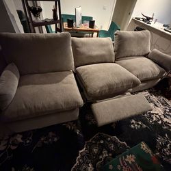 3 sectional Lazy Boy Full Reclining couch, individually sold or as a whole