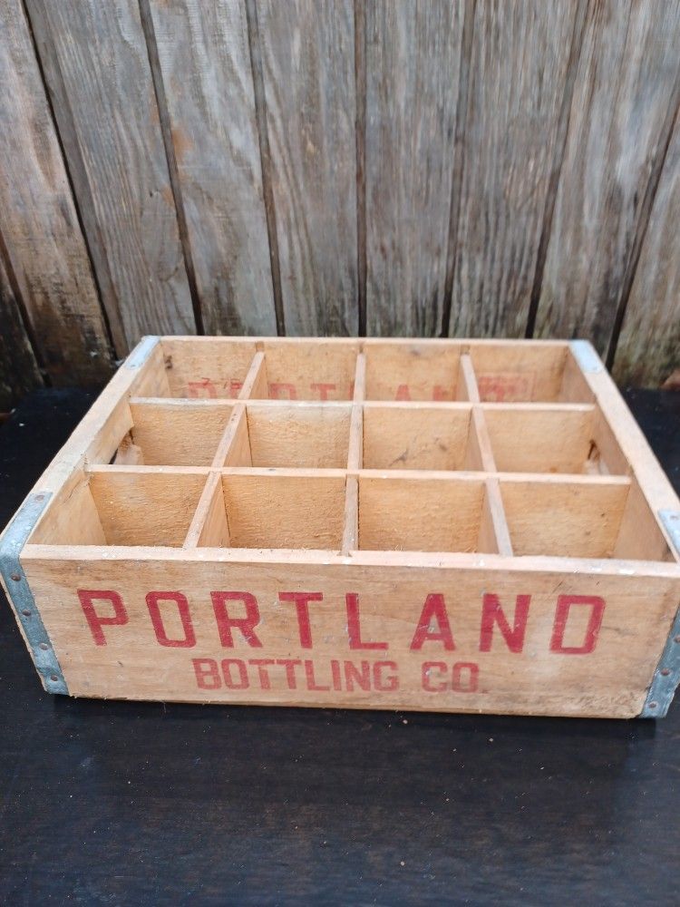 Vintage Portland Bottling Co. Crate