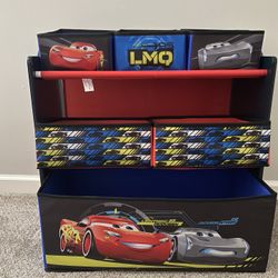 Cars Lightning McQueen toy organizer bookshelf for Sale in Spring Hill TN OfferUp