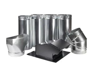 Shop Master Flow 7 in. Appliance Vent Kit - Roof