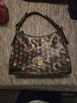 Donnie & Bourke Multicolor monogrammed tote