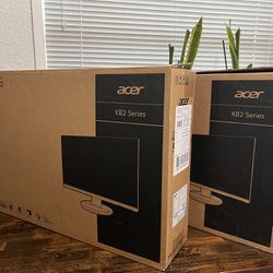 2 - Acer 27in HD LCD Monitors