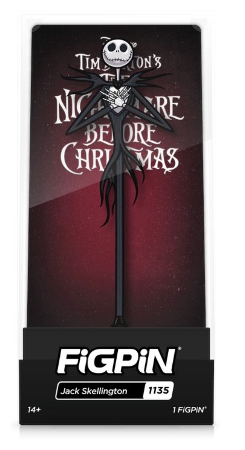 The Nightmare Before Christmas Jack Skellington Figpin