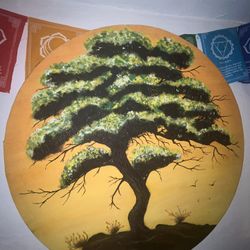 Huge Tree Of Life Oil Painting 
