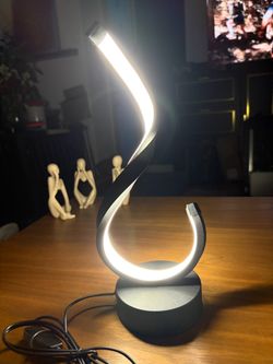 Modern Spiral LED Desk Lamp