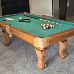 87" Pool Table 