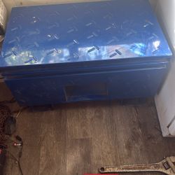 Williams Metal Toolbox / Job Box (Blue) – Good Condition – OBO