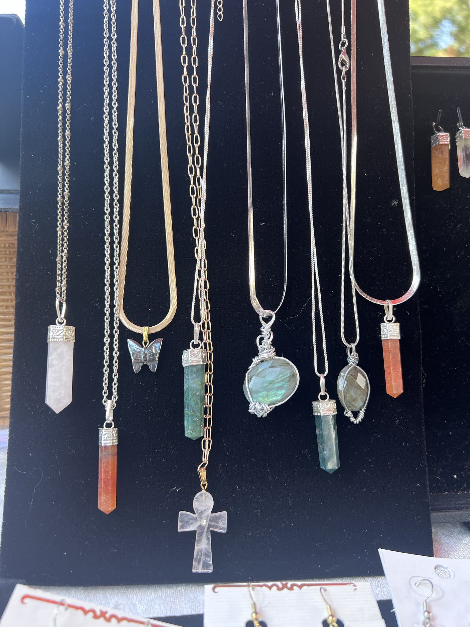 Crystal Pendants Necklace