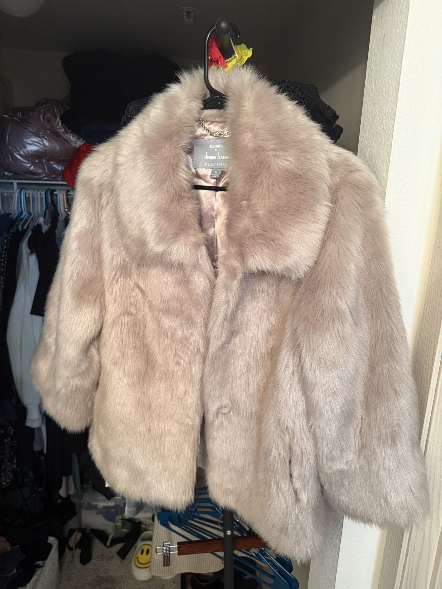 faux fur coat